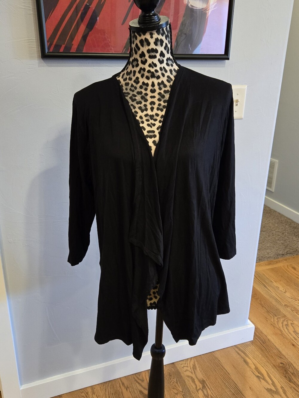 NWT Maurices Drape Front Cardigan